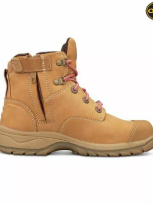 oliver PB 49-432Z Zip Sided Safety Steel Toe Ladies