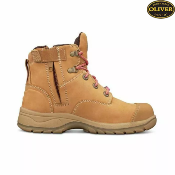 oliver PB 49-432Z Zip Sided Safety Steel Toe Ladies