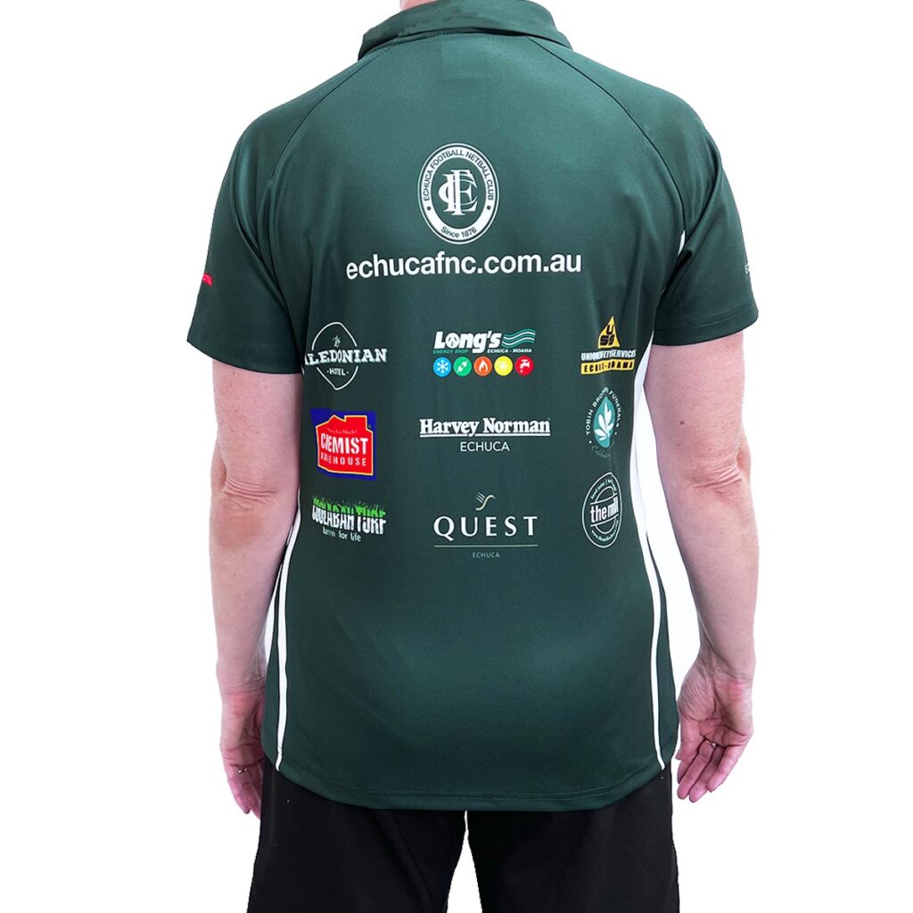 Echuca Football & Netball Club Polo Unique Workwear and Safety Equipment